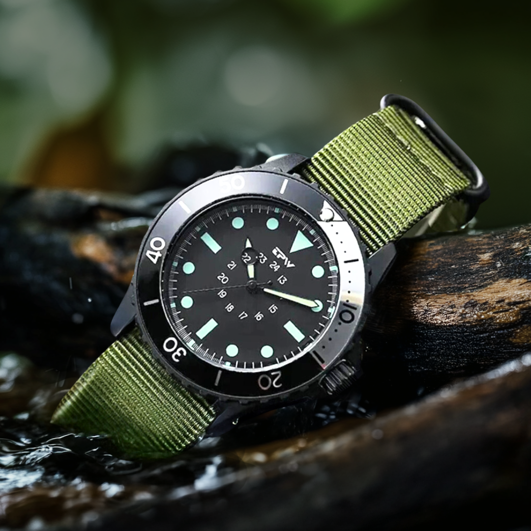 Tactical Diver Style Field Watch